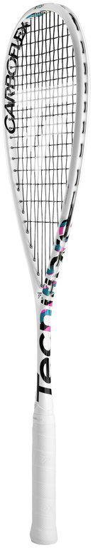Tecnifibre Squashschläger Carboflex 125 NS X-Top V2 125g/kopflastig 2024 weiss - besaitet -